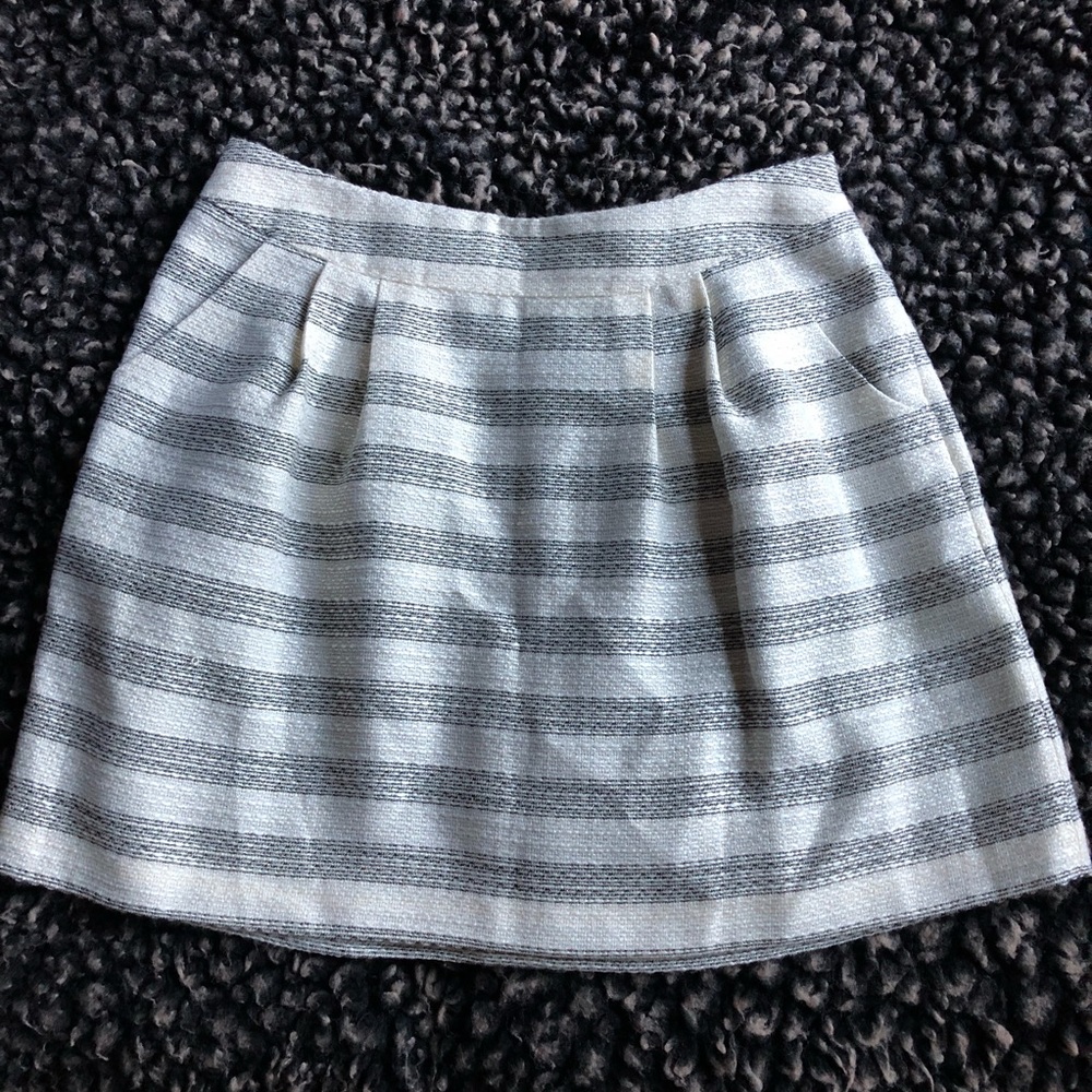 Gianni Bini A-line pleated skirt with pockets 8